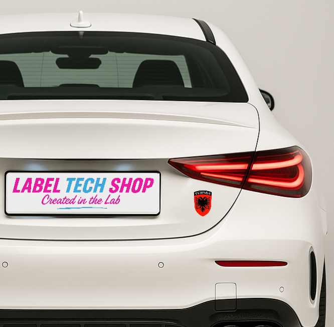 5x Albanien Shqipëria Shqiponja Wappen – Albanien Flagge Emblem Aufkleber 3,5x5,0cm (006)