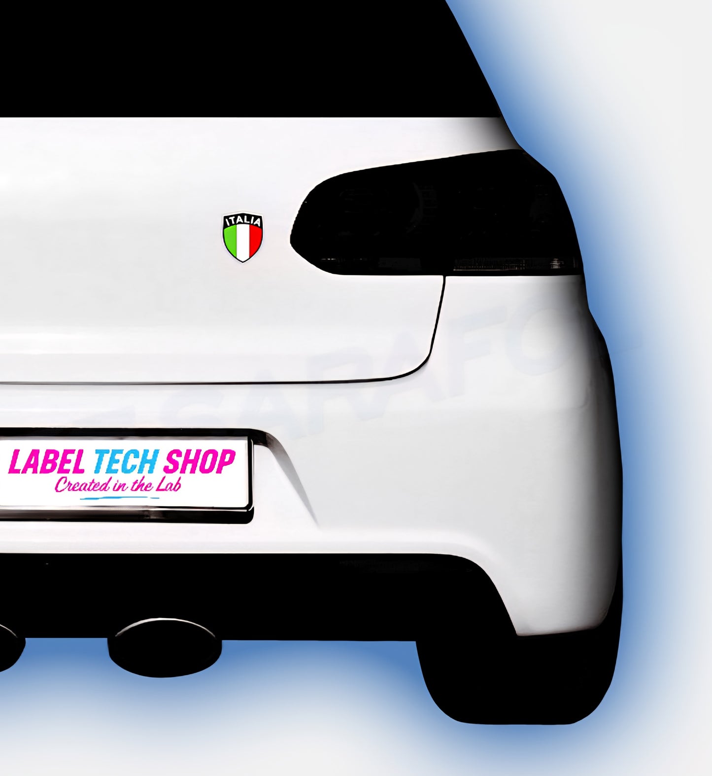 10x Italia/Italien Aufkleber Scudo 4,5×5,5cm Flagge Italien Adesivo Sticker 033