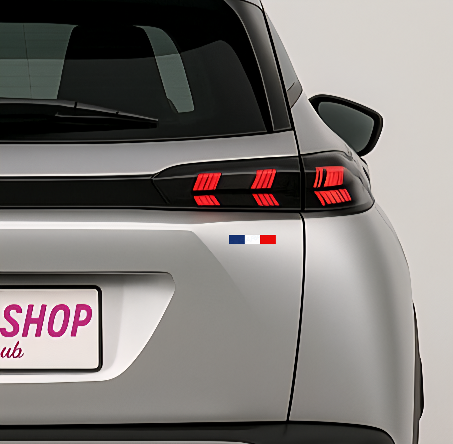 5x Frankreich Aufkleber France Francia Flagge Sticker 6,0x1,0cm (039)