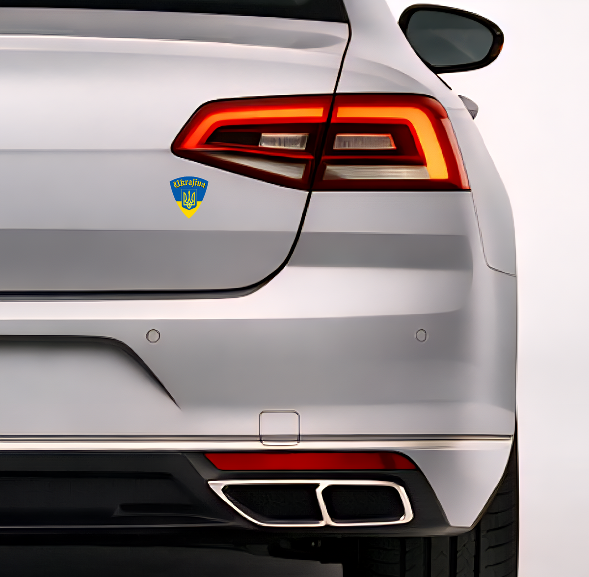 🇺🇦 Ukraine  Aufkleber Sticker Flagge Україна Наклейка  Wappen Emblem Auto 4,5x4,8cm Nr.012