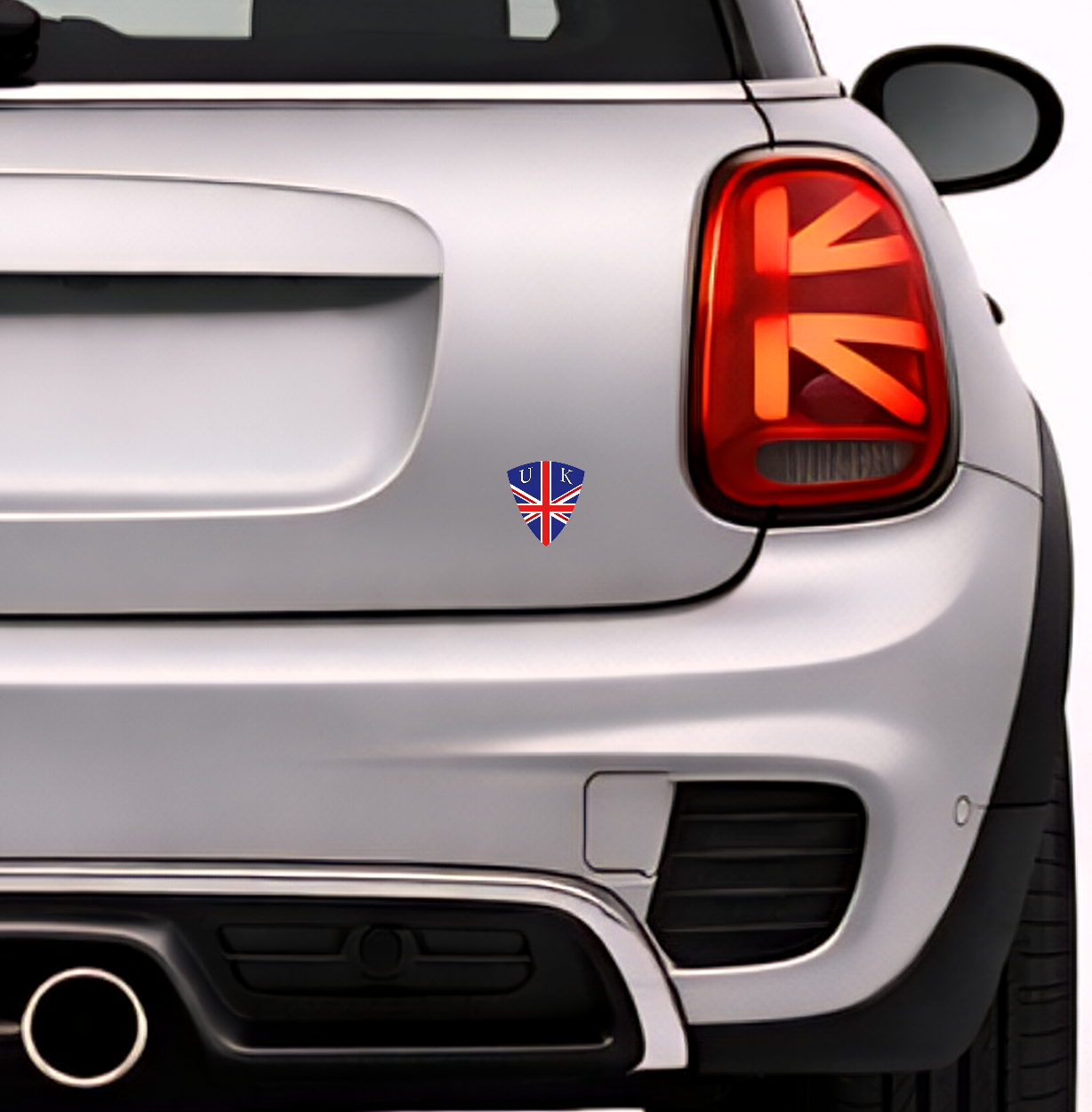UK United Kingdom Great Britain Wappen Grossbritanien Aufkleber Sticker – Coat of Arms – Auto Laptop Helm – 4,5 × 4,8 cm (104)