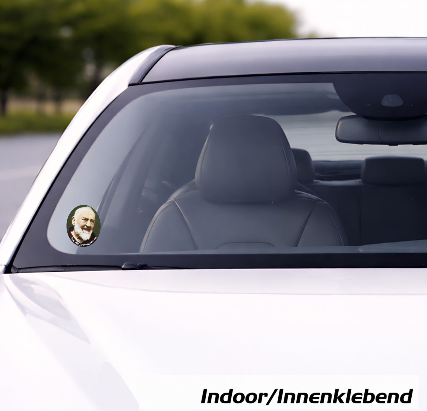 15x Padre Pio Aufkleber Adesivo Innenklebend Indoor Sticker Catholic 4,5x5,0 cm (028)