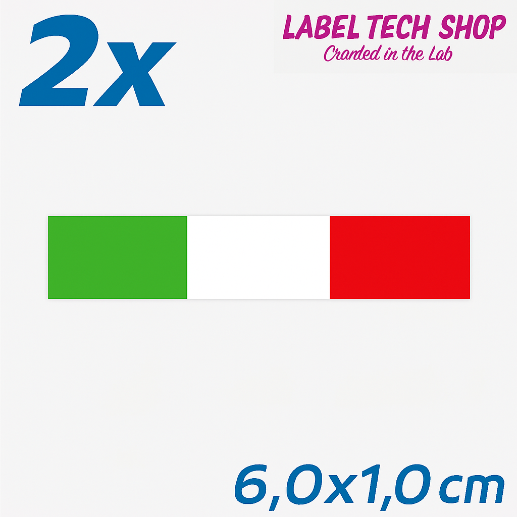 Italia Sticker Set 14x – Italy Italien Flaggen Aufkleber Collection Pack