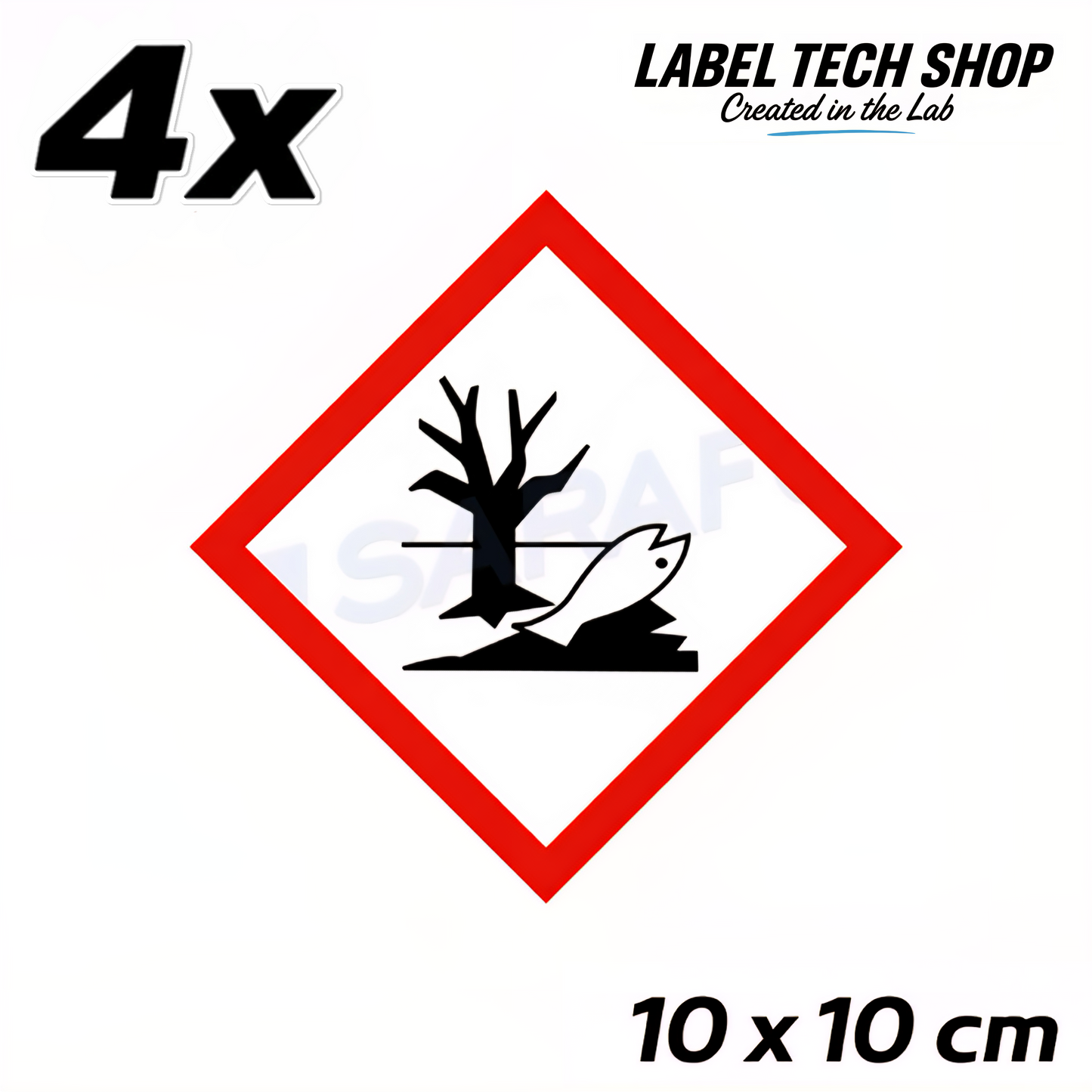 GHS09 Umweltgefährlich Etikett Chemie  Industrie Kennzeichnung CLP Norm Arbeitssicherheit