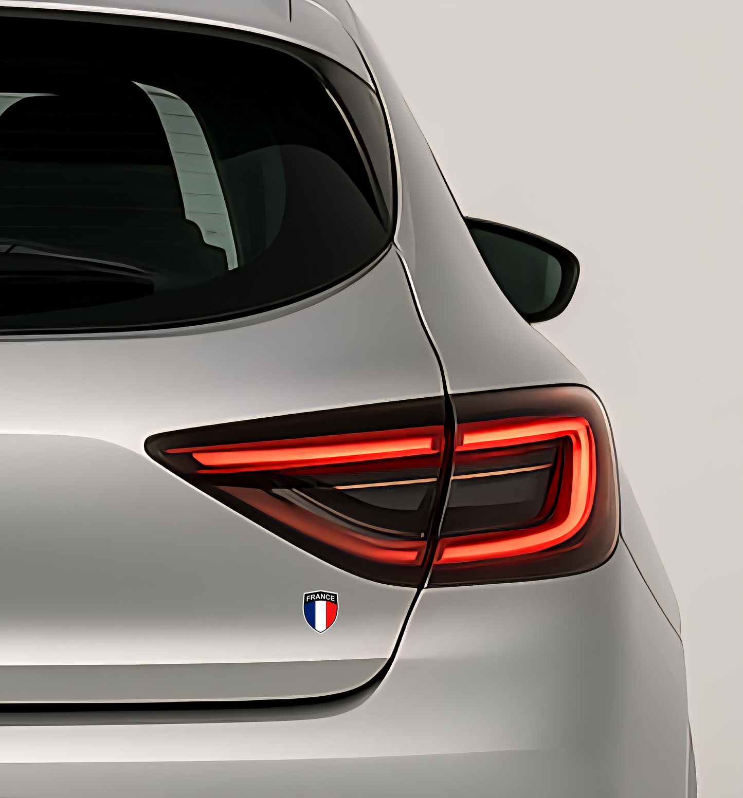 2x Frankreich Aufkleber France Francia Flagge Sticker 3,5x4,5cm (035)