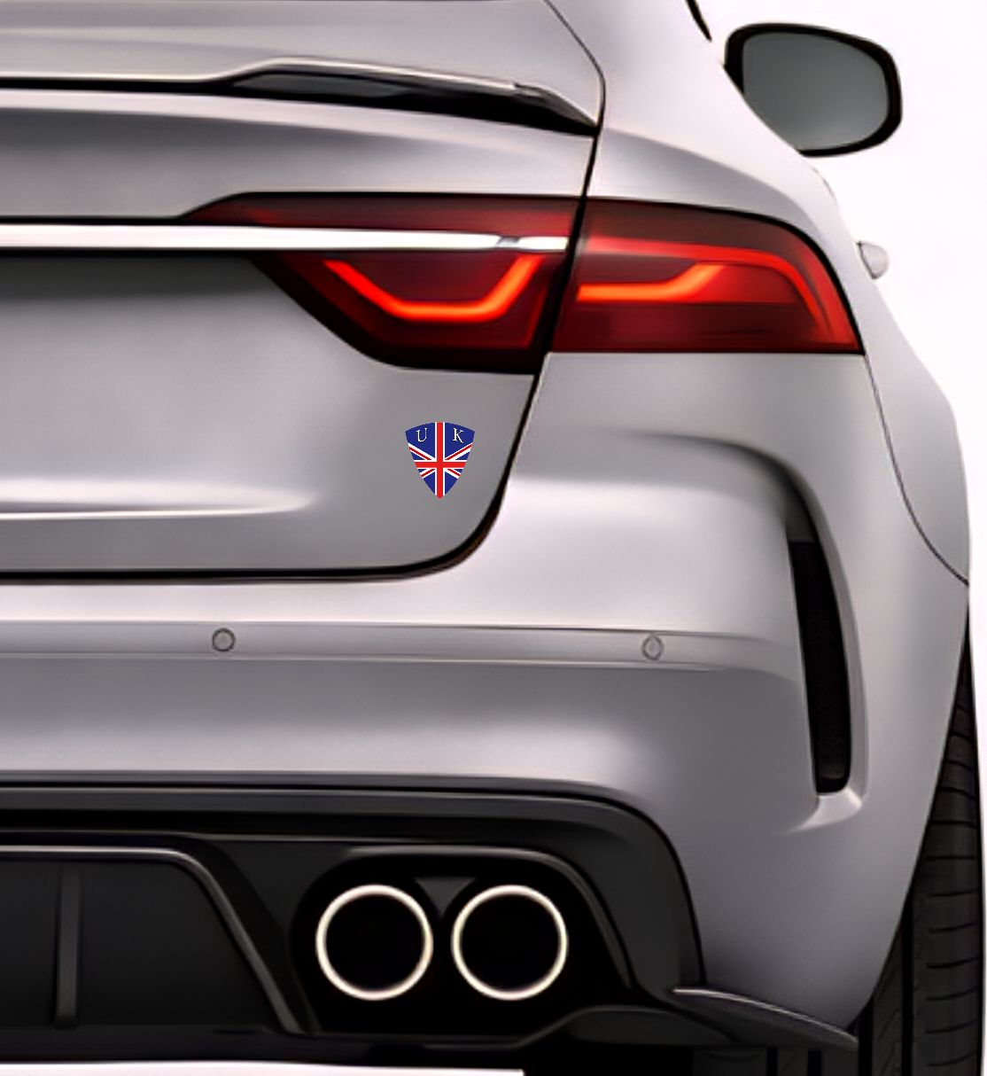UK United Kingdom Great Britain Wappen Grossbritanien Aufkleber Sticker – Coat of Arms – Auto Laptop Helm – 4,5 × 4,8 cm (104)