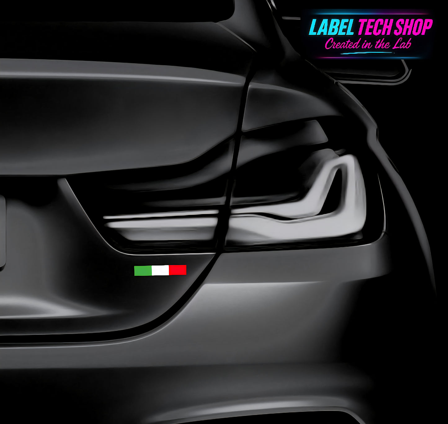 100x Italia/Italien Aufkleber Flagge 6×1 cm Italien Streifen Adesivo Sticker 036