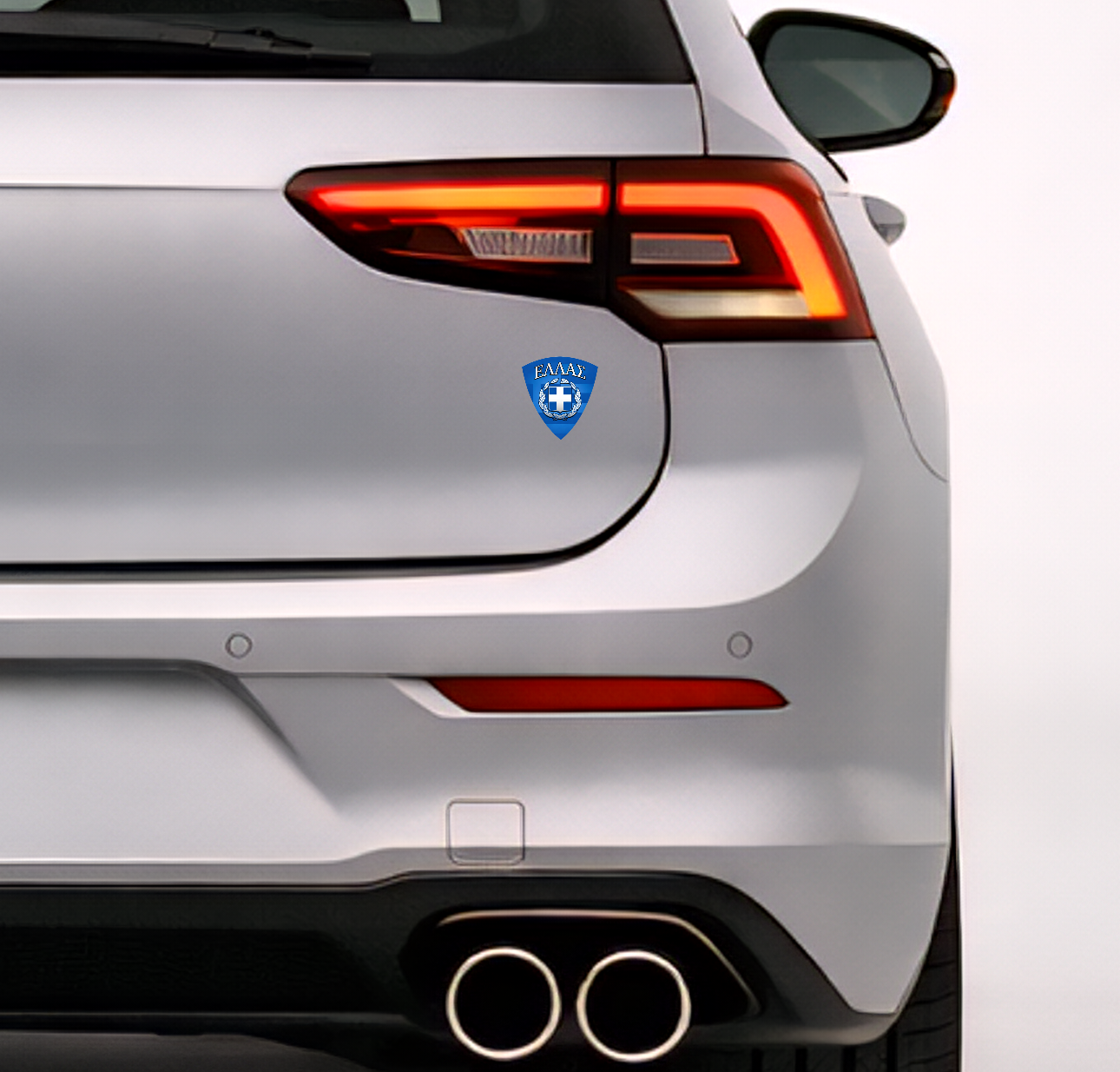 10x Griechenland Aufkleber 🇬🇷 Αυτοκόλλητο Ελλάδας Greek Sticker 4,5×4,8 cm (113)