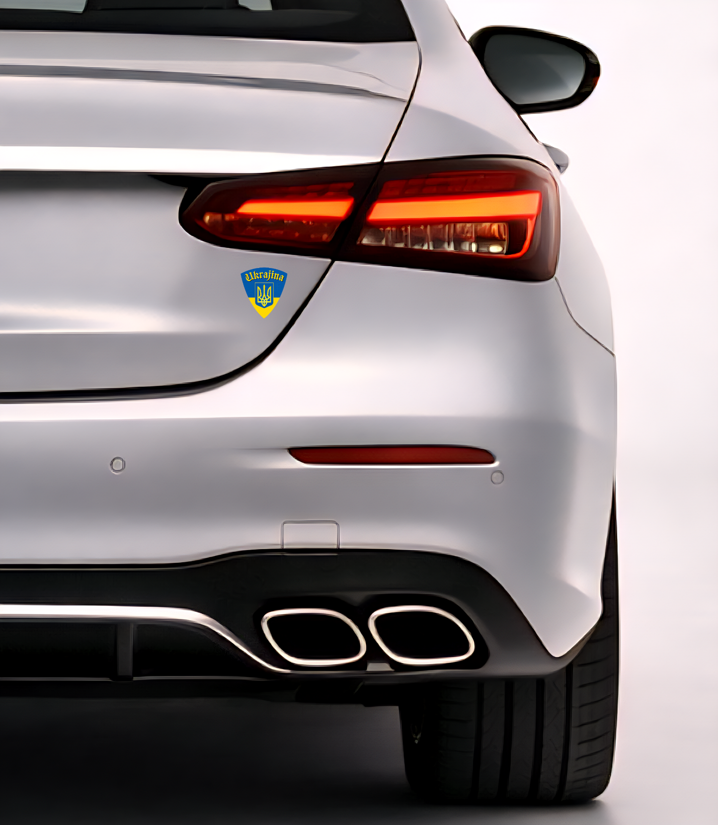 🇺🇦 Ukraine  Aufkleber Sticker Flagge Україна Наклейка  Wappen Emblem Auto 4,5x4,8cm Nr.012