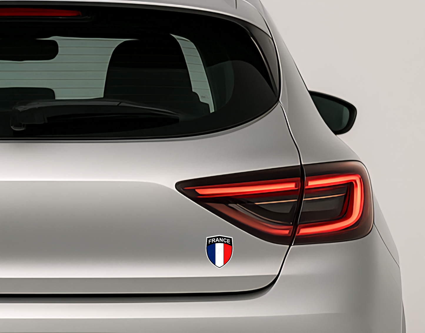 1x Frankreich Aufkleber France Francia Flagge Sticker 4,5x5,5cm (034)