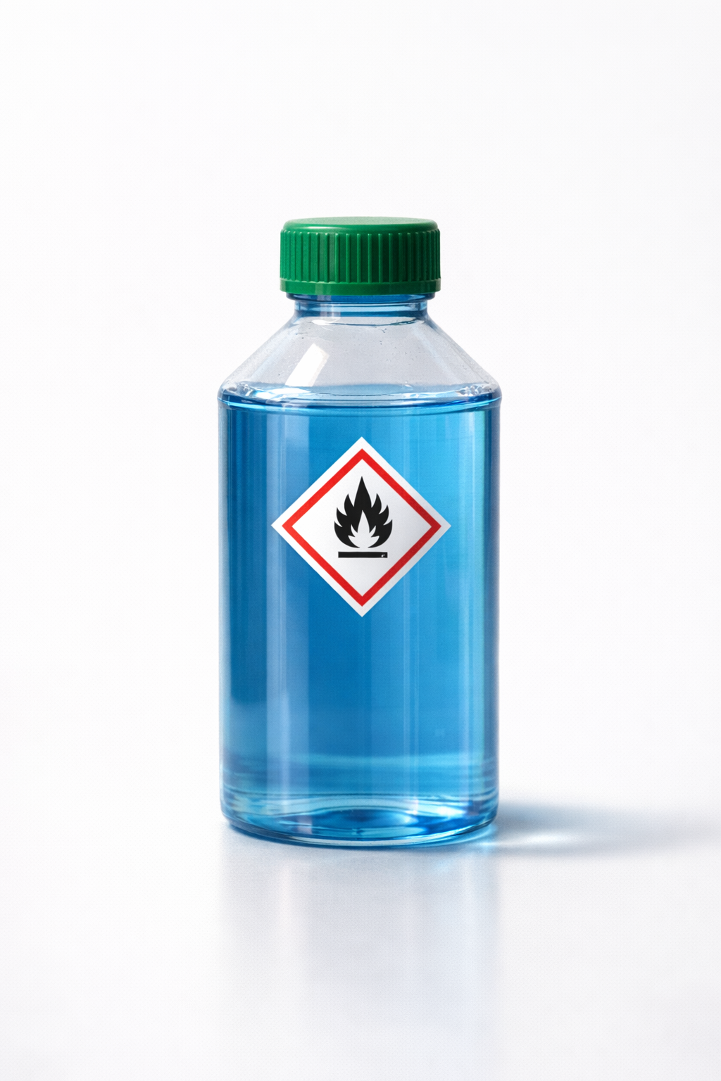GHS02 Gefahrgut Aufkleber Brandgefahr Flamme nach CLP Norm Arbeitssicherheit