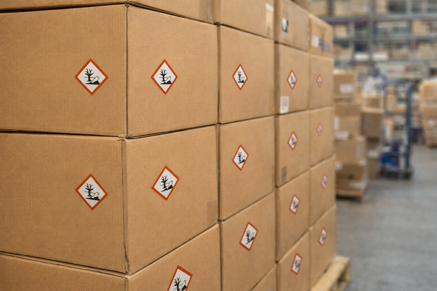 GHS09 Umweltgefährlich Etikett Chemie  Industrie Kennzeichnung CLP Norm Arbeitssicherheit
