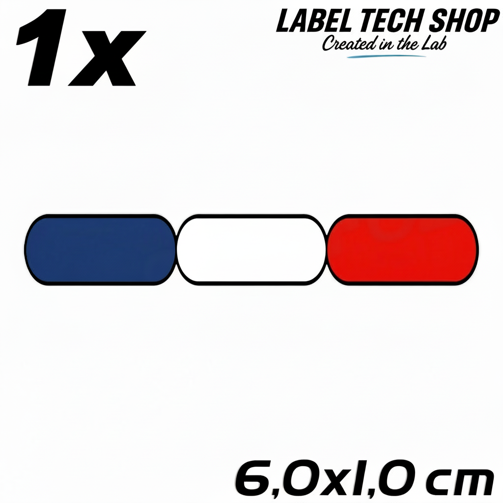 1x Frankreich Aufkleber France Francia Flagge Sticker 6,0x1,0cm (038)