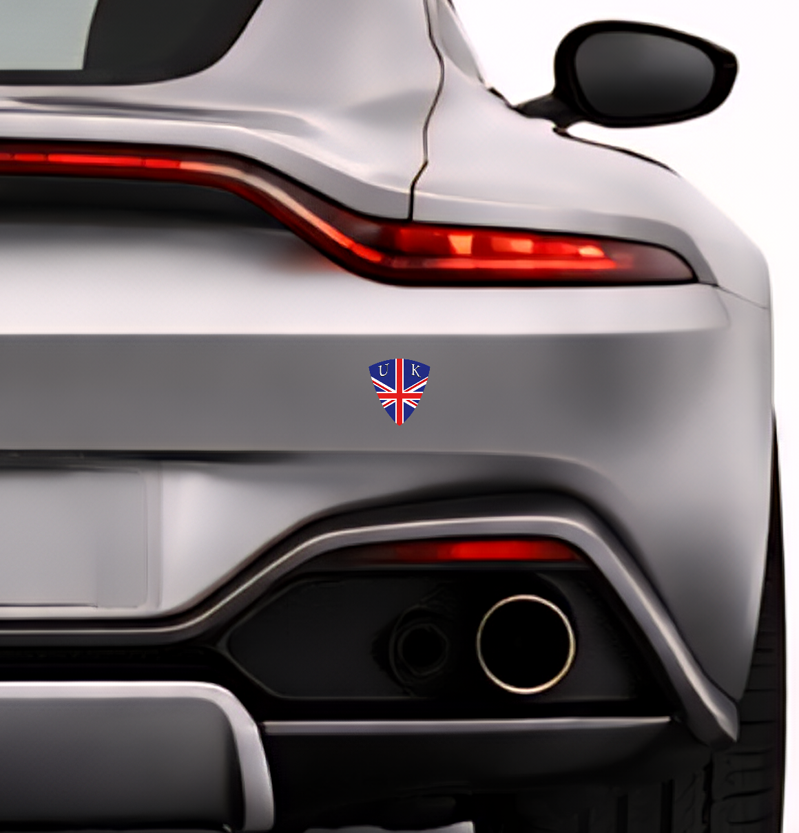 UK United Kingdom Great Britain Wappen Grossbritanien Aufkleber Sticker – Coat of Arms – Auto Laptop Helm – 4,5 × 4,8 cm (104)
